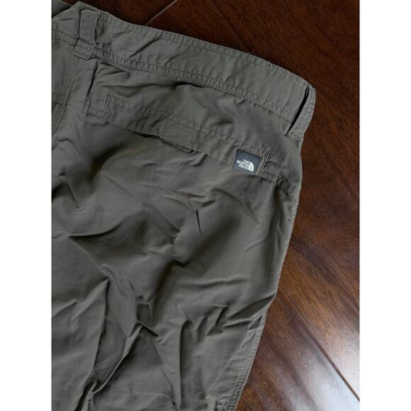 The North Face Convertible Pants Zip-Off Hiking Horizon Nylon Gray size 38 - Picture 6 of 16